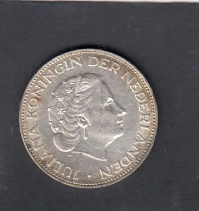 Beschrijving: 2 1/2 Gulden JULIANA 